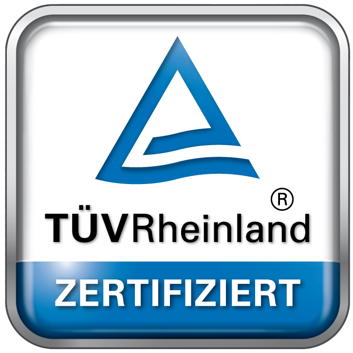 Bild eines TÜV Rheinland Zertifikats